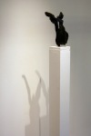Shadow, embroidered figure